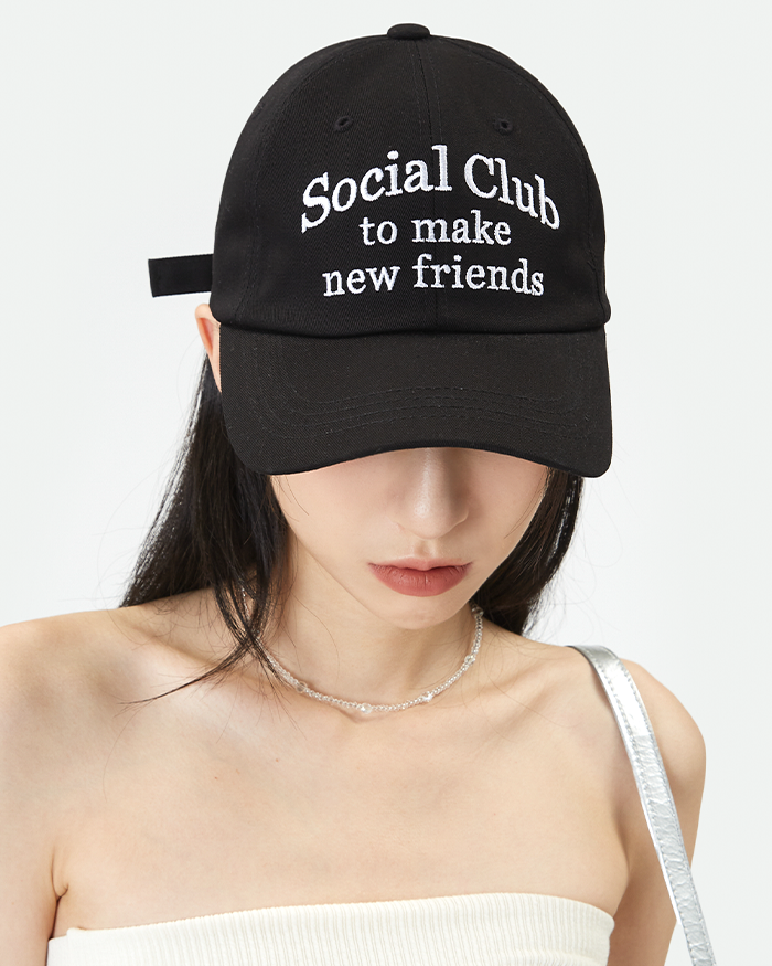 소셜 클럽 엠브로이더리 볼캡